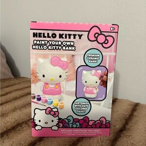 Hello Kitty Pink Ceramic Bank Kit